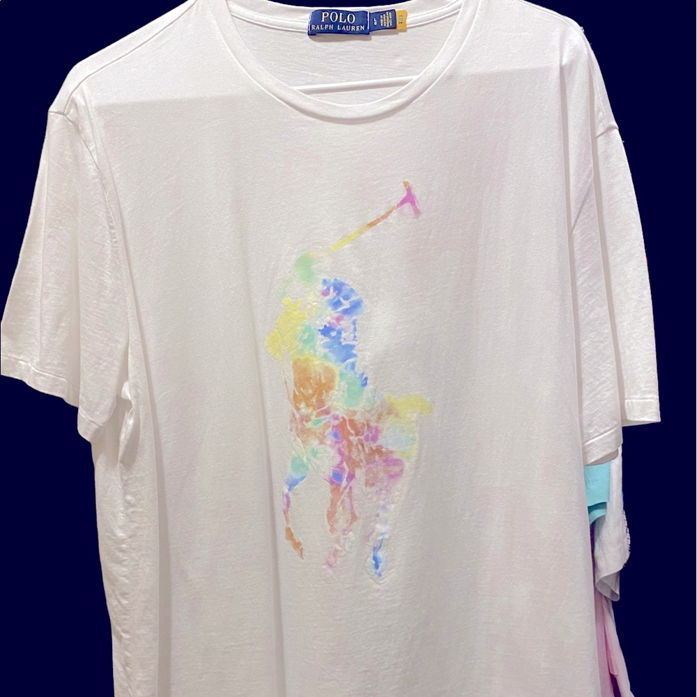 Tye dye Ralph Lauren shirt